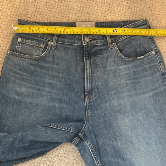 Everlane the High Rise Straight Jean Size 31 - Picture 6 of 7